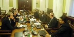 11. april 2013. Predsednik i članovi PGP sa Belgijom u razgovoru sa delegacijom francuske zajednice Belgije